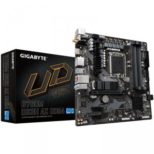 Gigabyte Płyta główna B760M DS3H AX s1700 4 DDR5 HDMI/DP/DSUB mATX