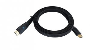 TB Kabel HDMI v 2.1 płaski 3m czarny