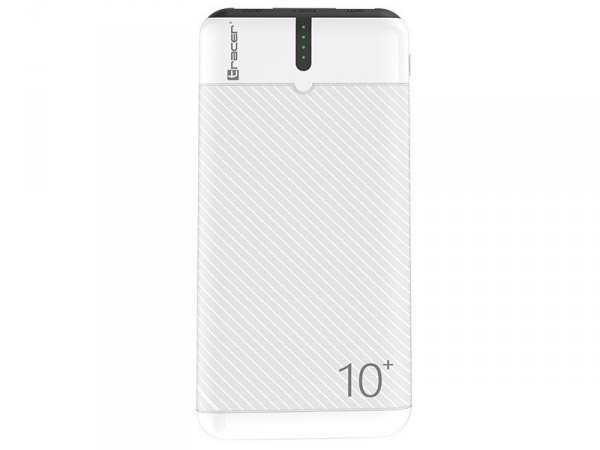 Tracer PowerBank EnerGo 10000mAh biało-czarny