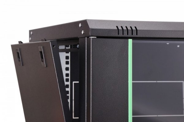 Digitus Szafa sieciowa wisząca Dynamic 19" 7U rack 385x600x450mm, drzwi szyba, czarna, niezłożona, 60kg