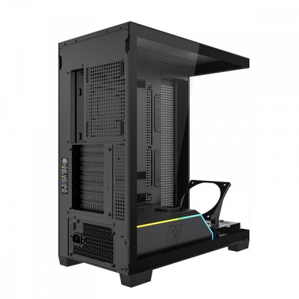 MODECOM Obudowa PC VOLCANO STELLAR PLUS ARGB MIDI NF Czarna