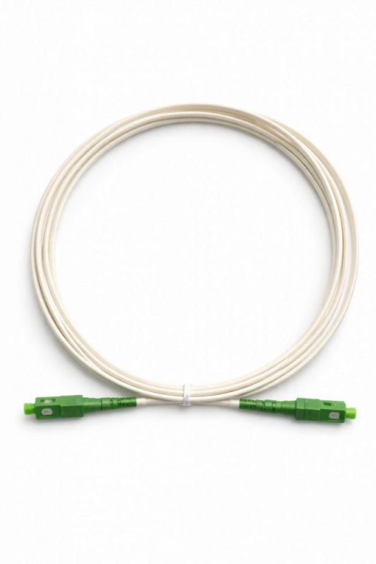 TB Patchcord światłowodowy SC-SC APC 1m biały
