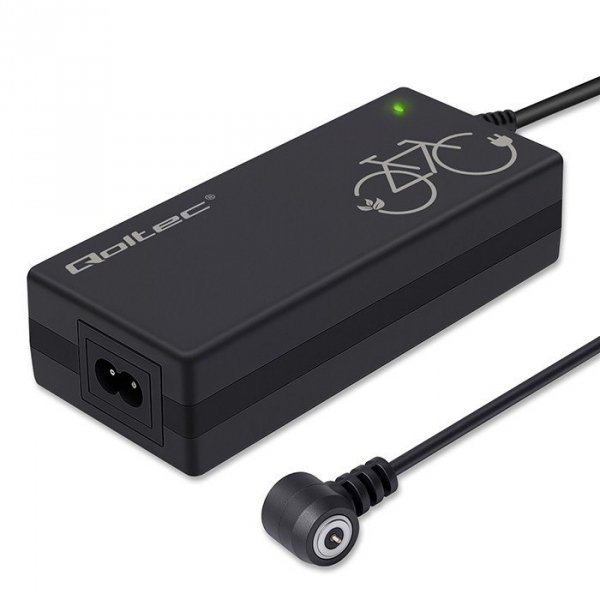 Qoltec Ładowarka do roweru elektrycznego 36V | 42V | 2A | Mi4 Magnetic  TIP +kabel zasilający