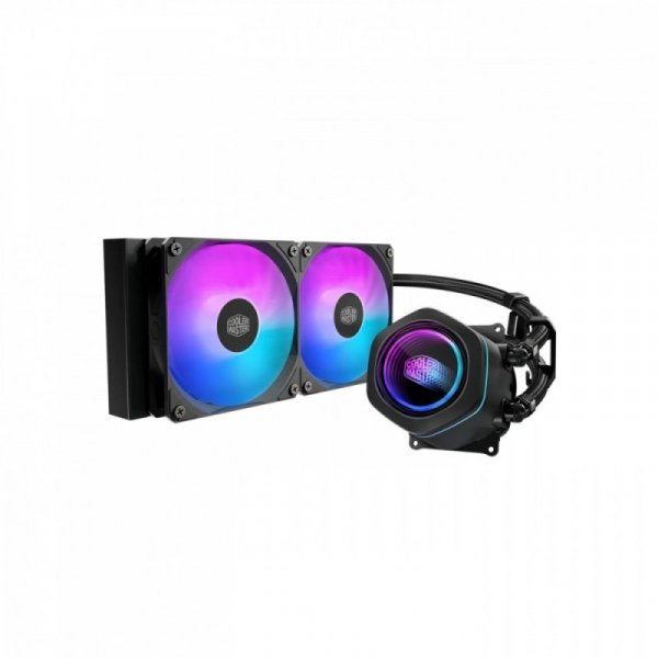 Cooler Master Chłodzenie wodne CPU MasterLiquid Core Nex 240 ARGB czarne