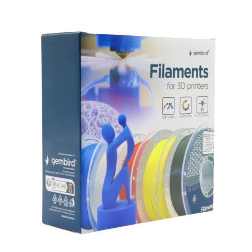 Gembird Filament PLA High Speed, 1,75 mm, 1 kg, niebieski
