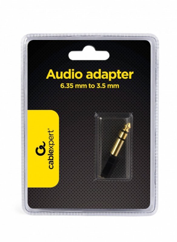 Gembird Wtyk adaptera audio od 3.5 mm do 6.35 mm