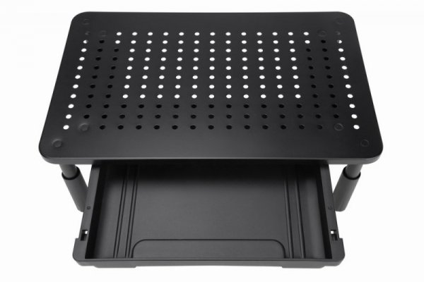 Gembird Podstawka regulowana pod monitor z szufladą