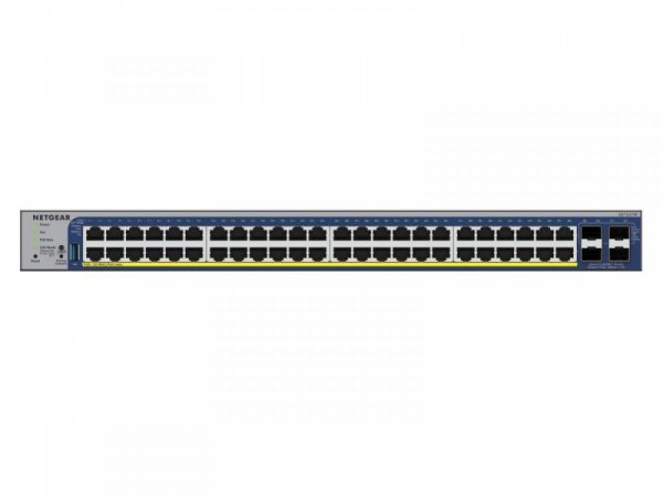 Netgear Przełącznik 48-portowy GE POE++ SMART W/10G SFP+