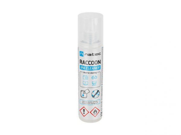 Natec Środek czyszczący Raccoon IPA 99,8% spray 250ml