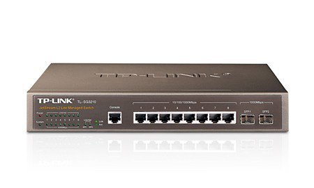 TP-LINK TL-SG3210 switch 8xGE 2xSFP