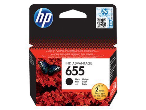 HP Inc. Tusz nr 655 Black CZ109AE