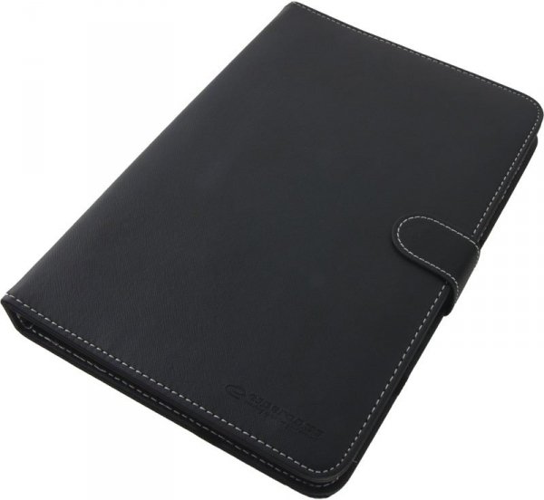 Esperanza KLAWIATURA + ETUI DO TABLETÓW 10,1&quot; EK125 MADERA / SKÓRA         EKOLOGICZNA /  STAND / CZARNE