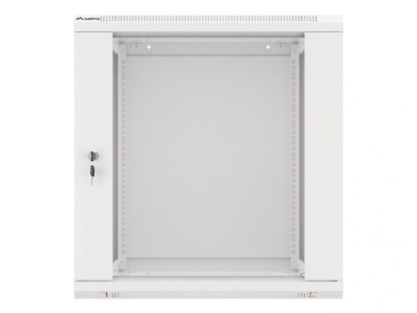 Lanberg Szafa instalacyjna wisząca 19 cali 12U 600X600mm szara (drzwi szklane)