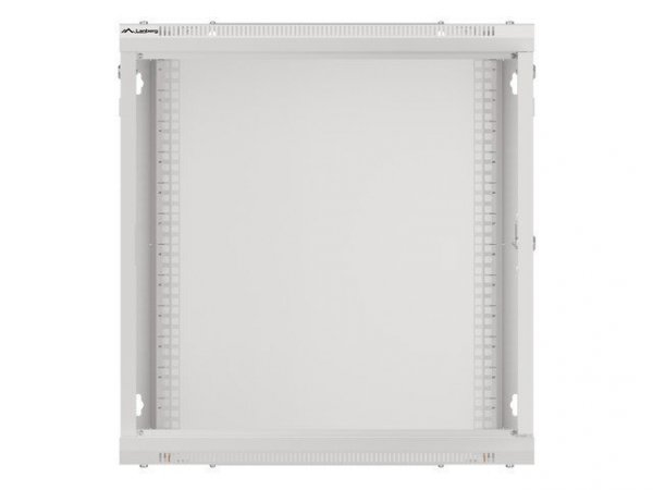 Lanberg Szafa instalacyjna wisząca 19 cali 12U 600X600mm szara (drzwi szklane)