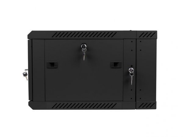 Lanberg Szafa instalacyjna wisząca dwusekcyjna 19 cali 6U 600X600mm czarna