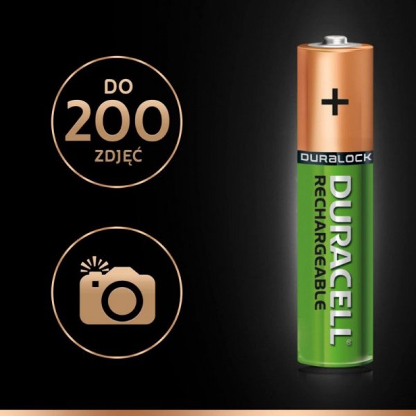 Duracell Akumulator AAA/HR3 750mAh 4szt blister