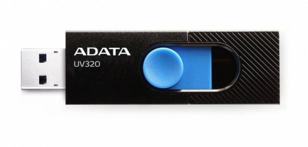 Adata Pendrive UV320 128G USB 3.2 Gen1 Czarno-niebieski