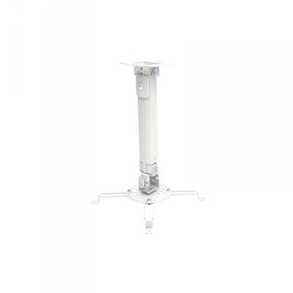 Techly Ramię sufitowe do projektora 38-58cm, 13,5kg, srebrny