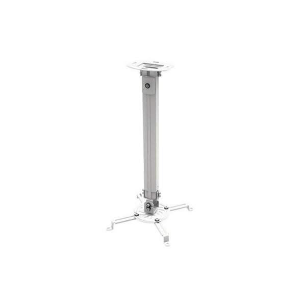 Techly Ramię sufitowe do projektora 55-90cm 13,5kg srebrny