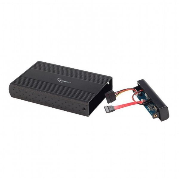 Gembird Obudowa zewnętrzna 3.5 USB 3.0 Czarna