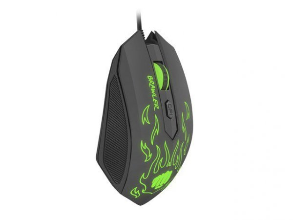 Fury Mysz Brawler 1600 DPI dla graczy podświetlenie