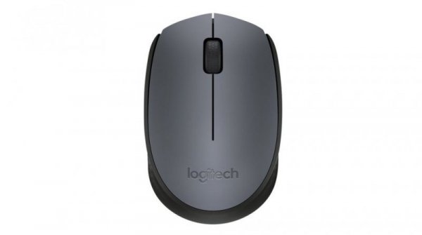 Logitech Mysz bezprzewodowa M170 Wireless Mouse Grey 910-004642