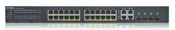 Zyxel Przełącznik GS1920-24HPv2 28Port 24xGb and 4xGb 375W PoE NebulaFlex Cloud