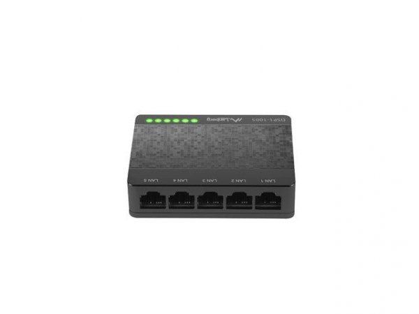 Lanberg Switch DSP1-1005 5-PORT 1GB/S DESKTOP  DSP1-1005