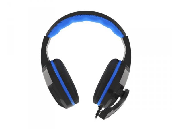 Genesis Słuchawki dla graczy Argon 100 z mikrofonem czarno-niebieskie