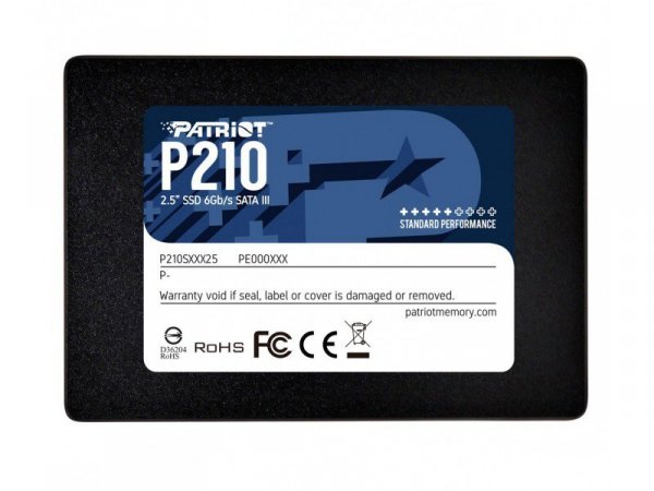 Patriot Dysk SSD 256GB P210 500/400 MB/s SATA III 2,5
