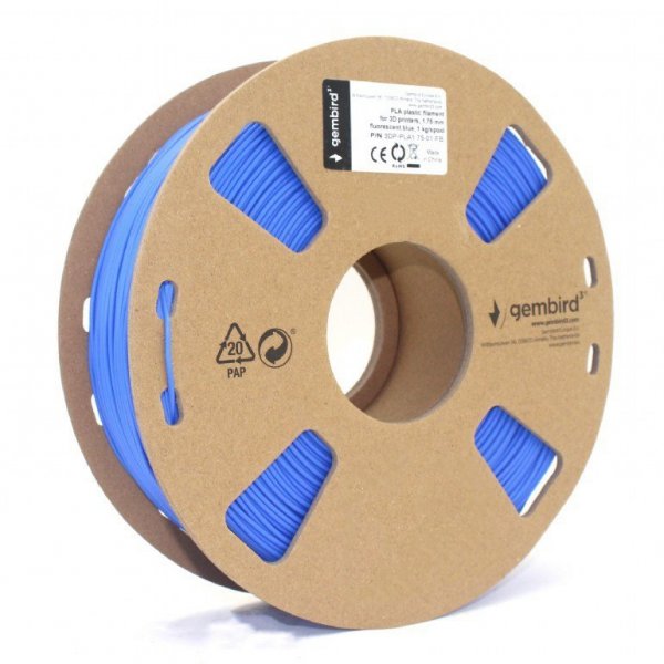 Gembird Filament drukarki 3D PLA/1.75mm/niebieski