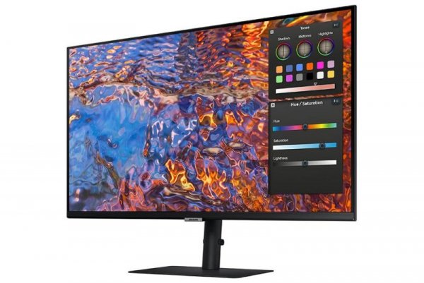 Samsung Monitor 32 cale ViewFinity S80PX IPS 3840x2160 UHD 16:9 1xHDMI 1xDP 1xUSB-C (90W) 3xUSB 3.0 LAN 5ms PinP/PbyP 60Hz HAS+P