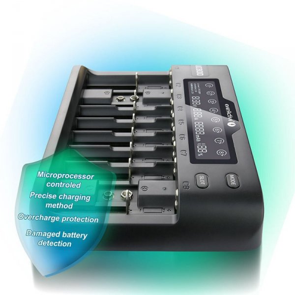 everActive Ładowarka akumulatorowa UC-800 do akumulatorków Li-ion oraz NI- MH