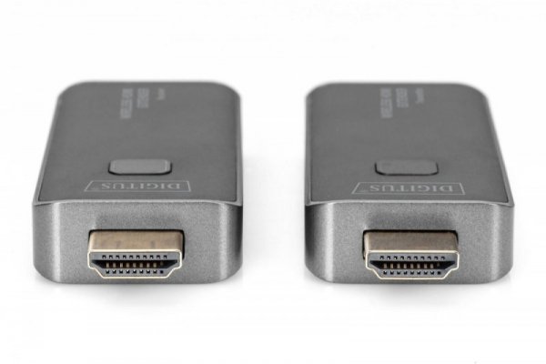 Digitus Przedłużacz/Extender HDMI bezprzewodowy 50m 1080p 60Hz FHD 5GHz, audio (zestaw)