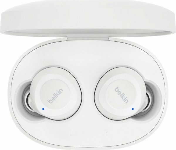 Belkin Słuchawki bezprzewodowe Soundform Bolt TWS białe