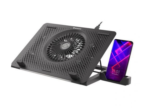 Natec Podstawka pod notebook Genesis Oxid 450 RGB  15.6&#039;&#039;