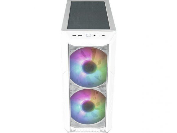 Cooler Master Obudowa HAF 500 z oknem ARGB biała
