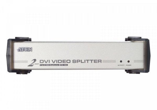 ATEN Rozdzielacz 2-port DVI/Audio Splitter
