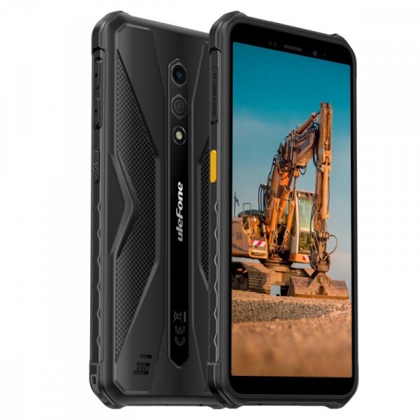 ULEFONE Smartfon Armor X12 4G 3/32GB IP69K czarny z ładowarką