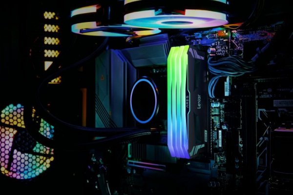 Lexar Pamięć DDR5 ARES RGB Gaming  32GB(2*16GB)/7200 czarna