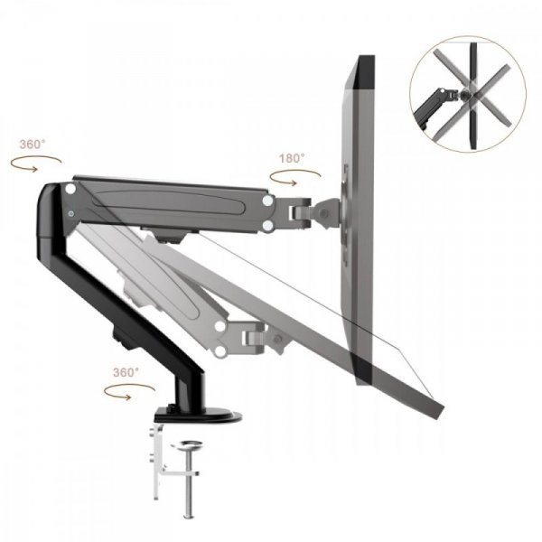 Maclean Uchwyt na monitor 13-27&#039; 8kg MC-860N
