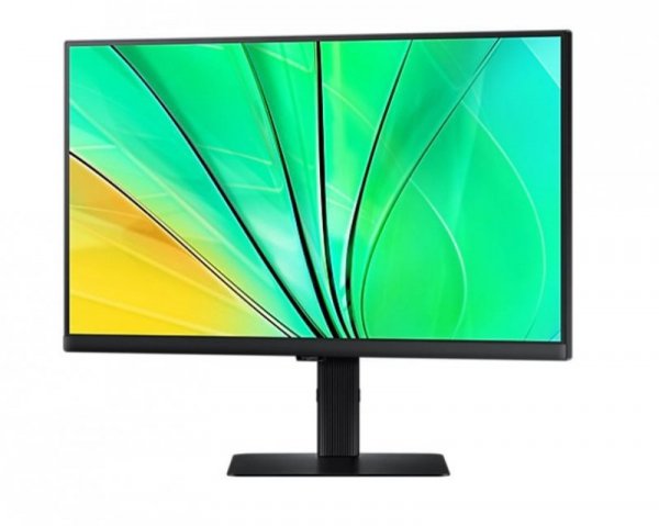 Samsung Monitor 24 cale ViewFinity S60D IPS 2560x1440 WQHD 16:9 1xHDMI 1xDP 3xUSB 3.0 5ms PinP/PbyP 100Hz HAS+PIV płaski 3YOn-Si