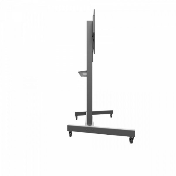 Edbak TR19 Wózek z półką do monitorów 55-110 cali VESA 100×100 - 1000×600 130 kg 1130-1510 mm