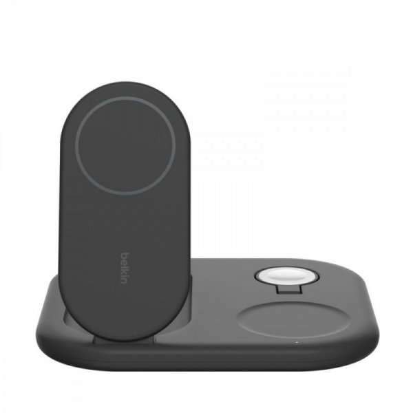 Belkin Magnetyczna podstawka ładująca BOOSTCHARGE 3w1 Qi2 15W czarna składana