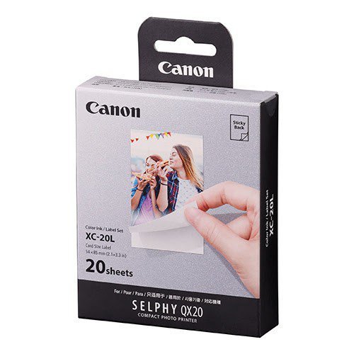 Canon Zestaw atramentu i papieru Canon XC-20L 2x3 20 odbitek 6755C002