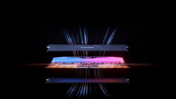 Lexar Pamięć DDR5 ARES RGB Black  32GB(2*16GB)/6000 CL28