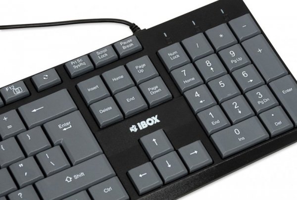 iBOX Klawiatura ERIS  Grey USB