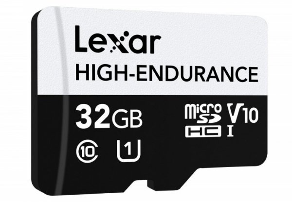 Lexar Karta microSD High Endurance 32GB C10 A1 U1 V10 100/30MB/s