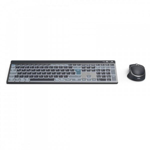 Hama Zestaw klawiatura i mysz WKM-750 Czarny