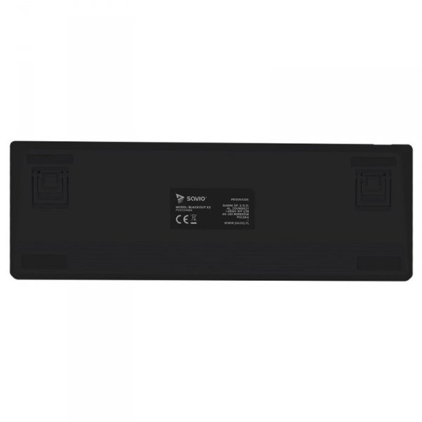 Savio Klawiatura mechaniczna BLACKOUT X2 OUTEMU Peach Silent, Hot Swap
